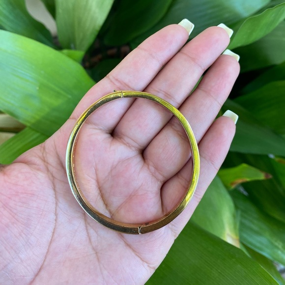 Kate Spade White and Gold Bangle - Picture 2 of 7